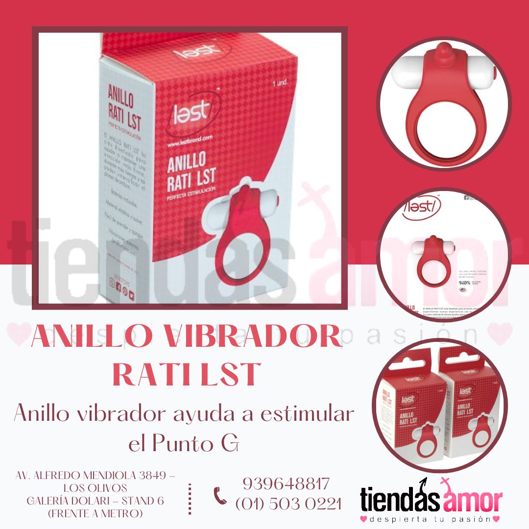 ANILLO VIBRADOR RATI PUNTO G LST